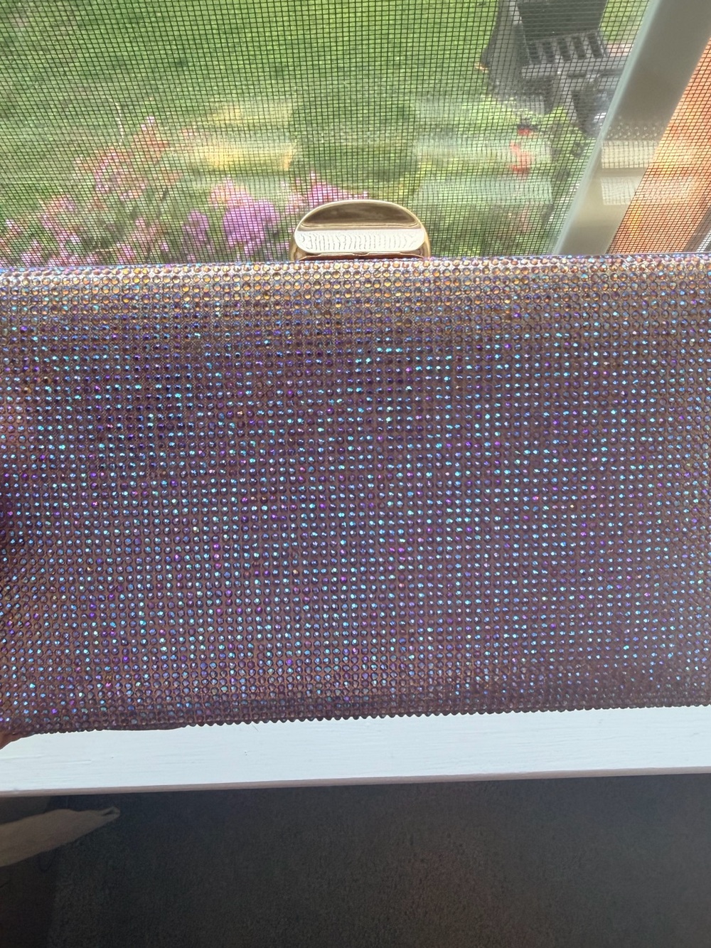 House of Harlow 1960 Rhinestone Clutch